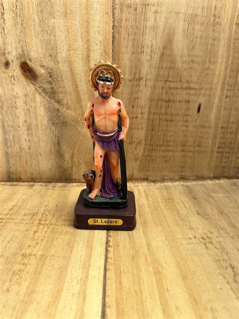 San Lazaro St Lazaro Statue Etsy