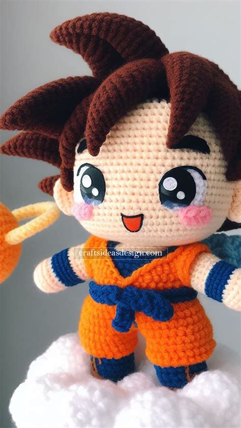 Cute Goku Amigurumi Crochet Amigurumi Cute Crochet Crochet