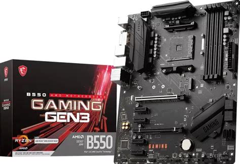 Placa Base Para Juegos Msi B Gaming Gen Amd Am Ddr Meses