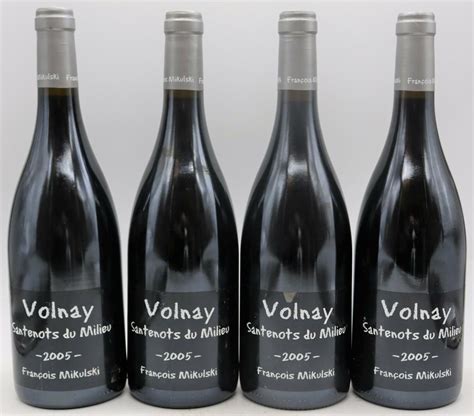 Fran Ois Mikulski Volnay Er Cru Santenots Du Milieu Vins