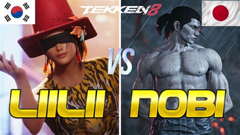 Tekken Yamasa Nobi Dragunov Vs Liilii Azucena Ranked Matches