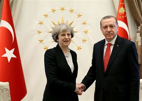 Uk Turkey Deepen Defense Links As Erdogan Hosts May Wsj