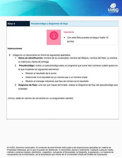 Instrucciones R4 UVEG Derechos Reservados El Contenido De Este