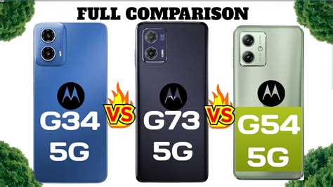 Moto G34 5g Vs Moto G73 5g Vs Moto G54 5gfull Comparisonfull Review