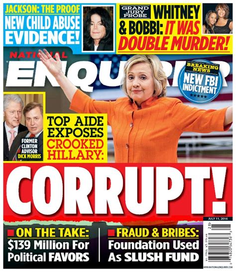 National Enquirer Magazine Telegraph