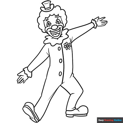 Clown Coloring And Activity Pages