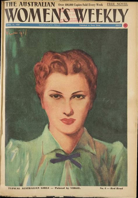 The Australian Womens Weekly Virgil Reilly 1939 Covers — Pikitia Press Australian Vintage