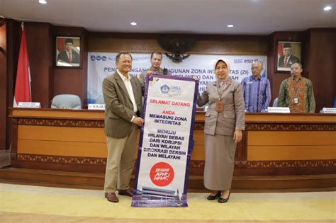 Unila Deklarasi Zona Integritas Menuju Wbk Dan Wbbm Universitas Lampung