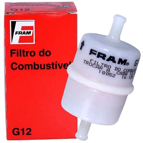 Filtro De Combustivel Fram Pequeno Universal Para Motores Carburados A