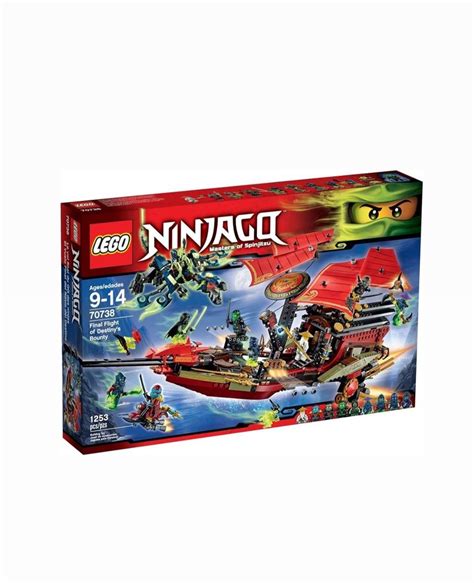 Lego Ninjago Masters Of Spinjitzu 70738 Final Flight Of Destinys