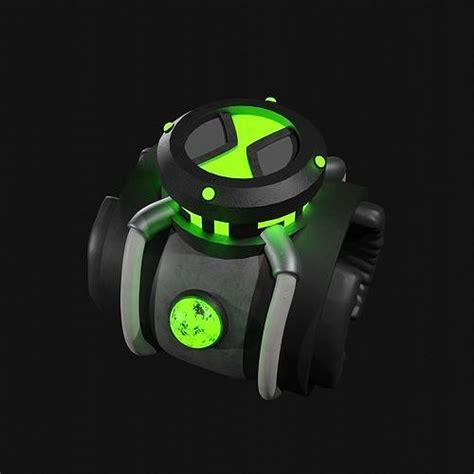 Omnitrix Glow In Watch 3D Model CGTrader