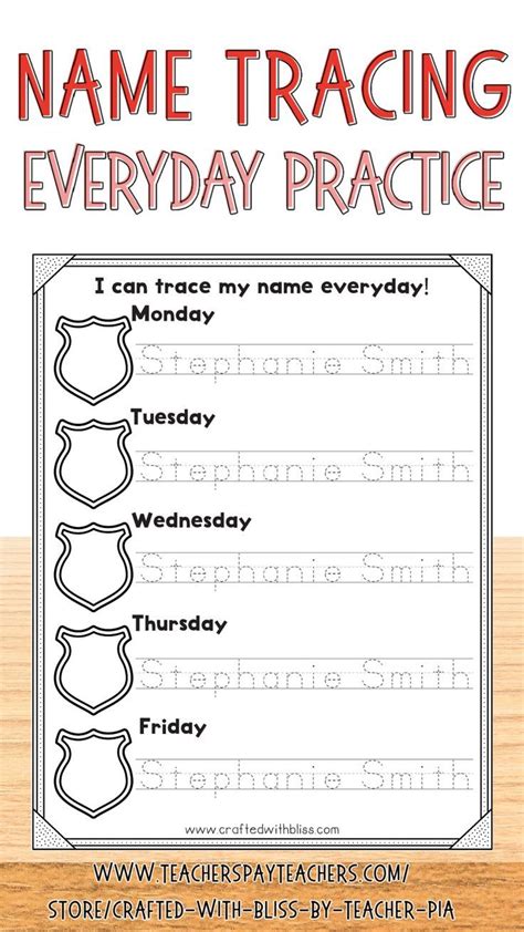 Free Name Tracing Worksheets for Kids | Kidzone Activities