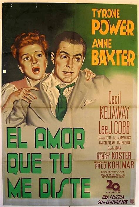 Reparto de El amor que tú me diste película 1948 Dirigida por Henry