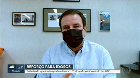 Paes Espera Aplicar Terceira Dose Da Vacina Da Covid Em Idosos No Rio