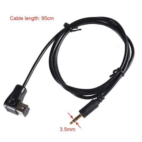 3.5mm Aux Input Cable For Pioneer Headunit IP BUS Aux Input Adapter ...