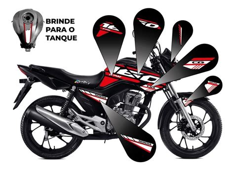 Kit Adesivo Cg Fan 160 Edição Especial 2020 Personalizado