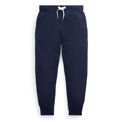 Polo Ralph Lauren Fleece Joggers Women Cruise Navy Flannels