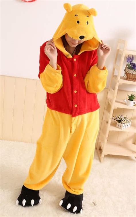 Everglamour Winnie The Pooh Characters Unisex Onesie Fancy Dress