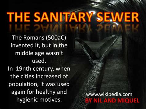 The Sanitary Sewer Ppt