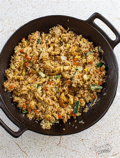 Teriyaki Chicken Fried Rice Recipe Alyonas Cooking