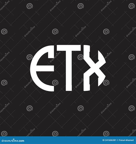 FTX Letter Logo Design on Black Background. FTX Creative Initials Letter Logo Concept Stock ...