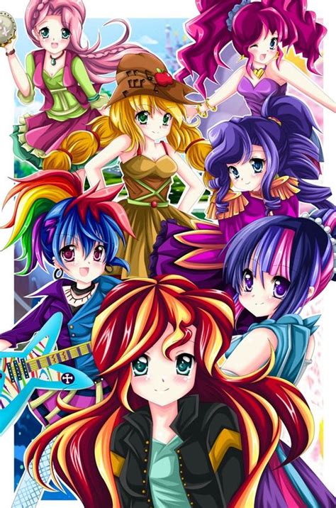 Mlp Equestria Girls Friendship Through The Ages By Kiriche On