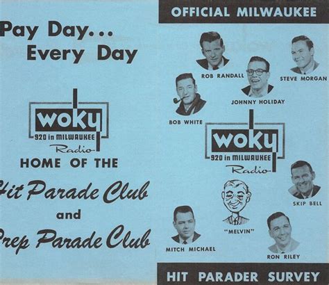 Woky 920 Milwaukee Survey 1960 10 15