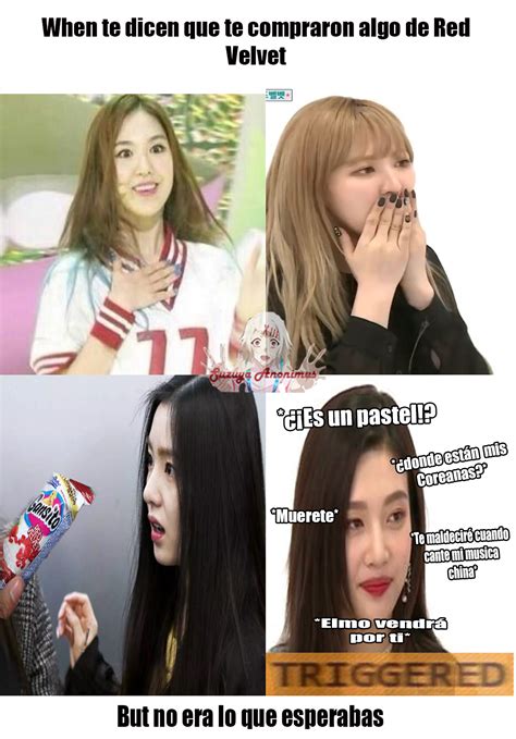 Memes De Red Velvet Memes Memes De Chicas Kpop