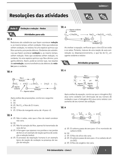 Resolu Es Das Atividades