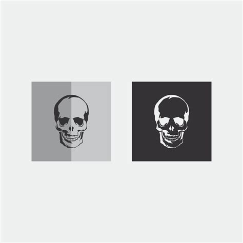 skull and bones icon logo design vector graphic illustration symbol 23508590 Vector Art at Vecteezy