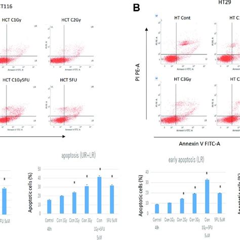 Induction Of Apoptosis In Hct A And Ht B Cells Treated With