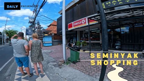 4K Walking Tour Of Seminyak Market Bali Virtual Tours Indonesia