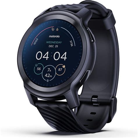 Motorola Moto Watch 100 Smartwatch 42mm Smartwatch With Gps For Men And Women Up To 14 Day