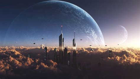 Sci-Fi City Wallpapers - Top Free Sci-Fi City Backgrounds - WallpaperAccess