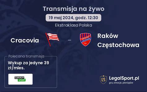 Cracovia Rak W Gdzie Ogl Da Transmisja Tv I Stream Online