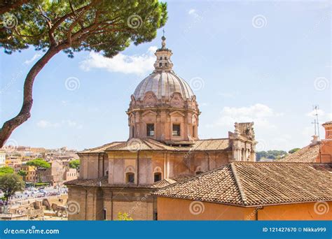 The Church Of Santi Vincenzo E Anastasio A Fontana Di Trevi In R