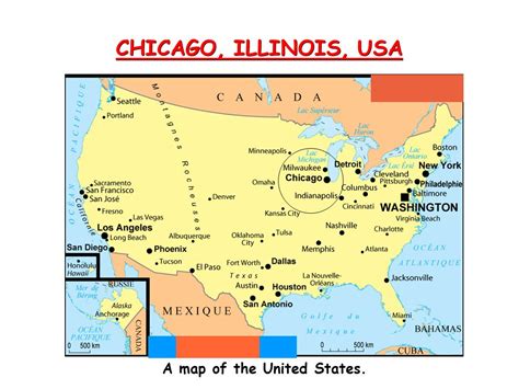 Where Is Chicago In The Usa Map - Grazia Gilbertina