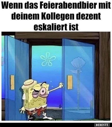 Wenn Das Feierabendbier Mit Deinem Kollegen Dezent Eskaliert Ist