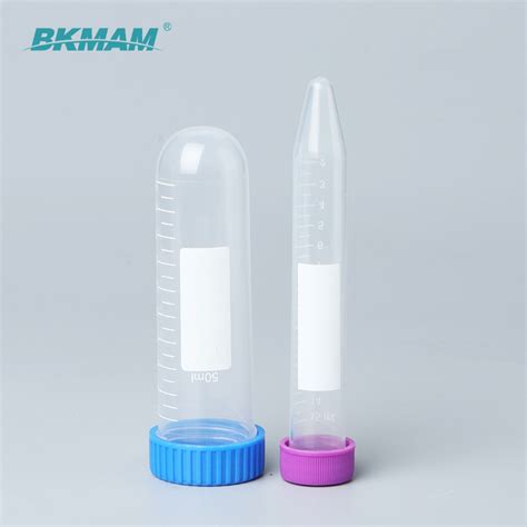 Non Sterile Round Bottom Centrifuge Tube Lab Use Screw Cap Centrifuge