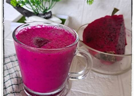 Resep Jus Buah Naga Oleh Evayuli Cookpad