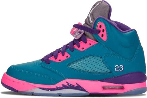 Girls Air Jordan 5 Retro Gs Tropical Teal 440892 307 Air Jordans Jordans Girls Air