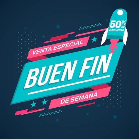 Concepto De Banner De Buen Fin Vector Gratis