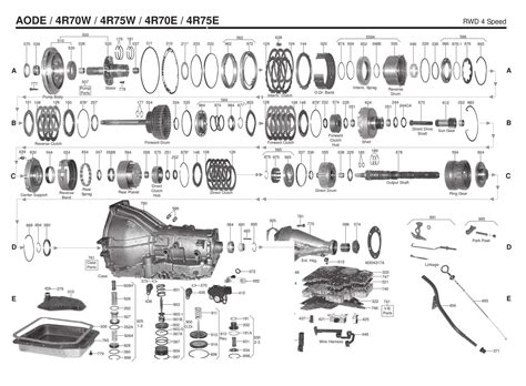 R W Transmission Parts Repair Guidelines Problems Manuals