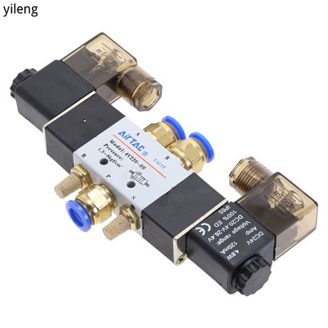 Airtac V Way Position Pneumatic Solenoid Valve Dc V