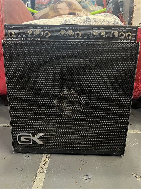 Gallien Krueger 200mk 80s Black Reverb