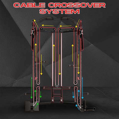power cage multi functional power racks  home gym  cable