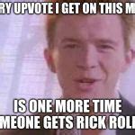 rick roll Meme Generator - Imgflip