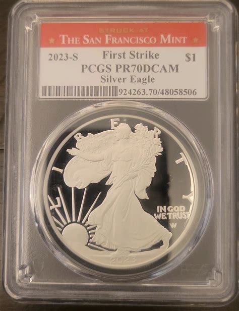 PCGS Set Registry 2023 S 1 Silver Eagle First Strike DCAM 48058506