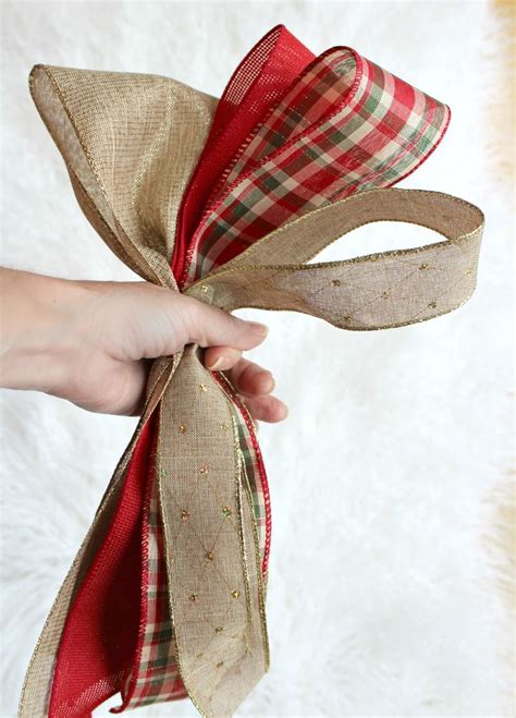 Create Gorgeous Christmas Tree Bow Decor With This DIY Tutorial