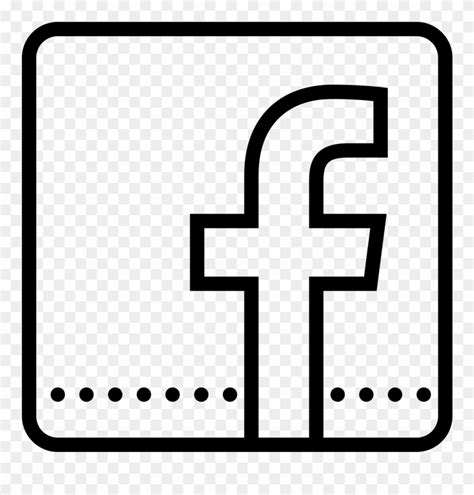 facebook logo outline 10 free Cliparts | Download images on Clipground 2024